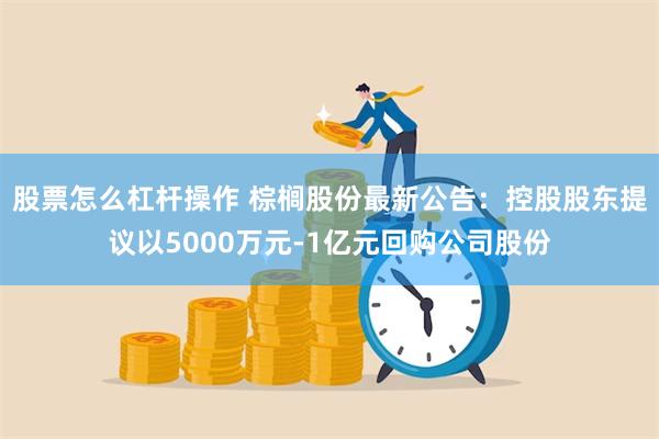 股票怎么杠杆操作 棕榈股份最新公告：控股股东提议以5000万元-1亿元回购公司股份