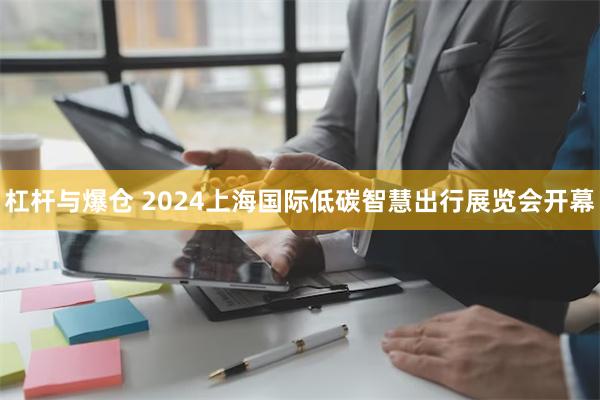 杠杆与爆仓 2024上海国际低碳智慧出行展览会开幕