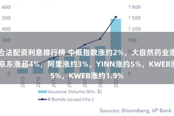 合法配资利息排行榜 中概指数涨约2%，大自然药业涨260%，京东涨超4%，阿里涨约3%，YINN涨约5%，KWEB涨约1.9%