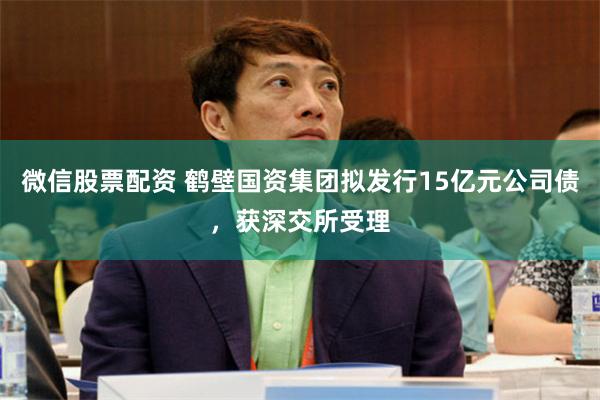 微信股票配资 鹤壁国资集团拟发行15亿元公司债，获深交所受理